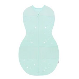 Happiest baby Sleepea® 5-Second Baby Swaddle stars mint M 12/18m